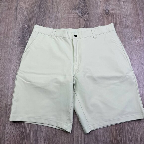 State And Liberty Mens Mint Green Athletic Tapered Fit 9" Chino Shorts Size 36 - Picture 1 of 9